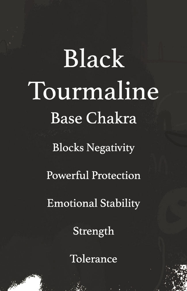 Black Tourmaline Crystal Tumblestones