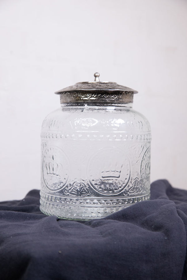 Glass Tin Ravenna 17x19cm