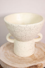 Mila Cement Pot White