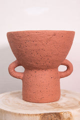Mila Cement Pot Peach