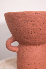 Mila Cement Pot Peach