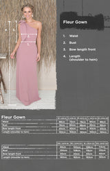 Fleur Velvet Gown - Midnight