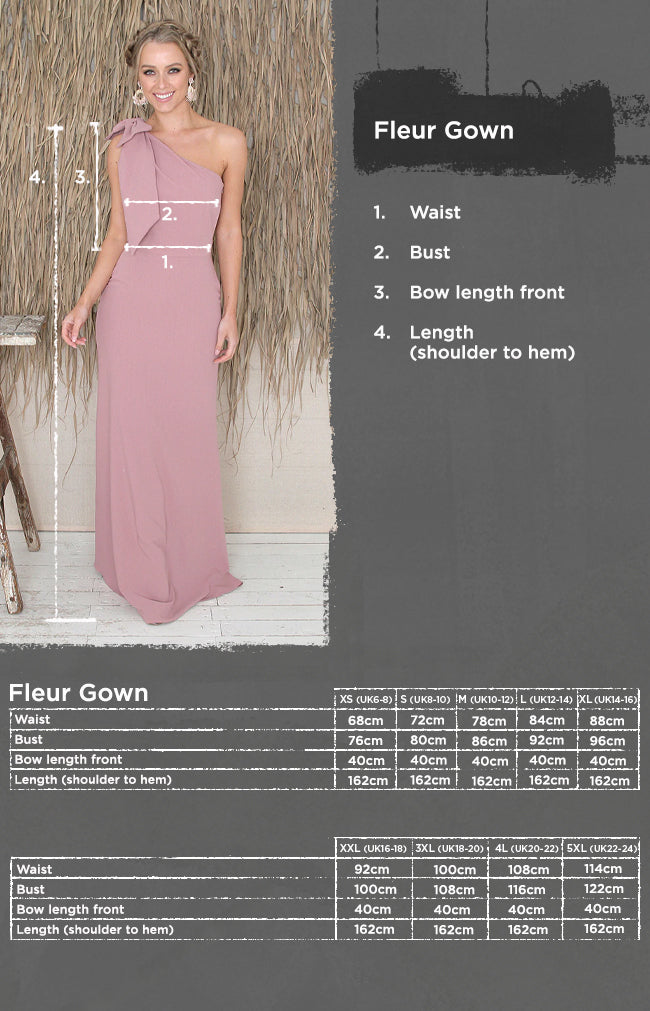 Fleur Gown - Teal
