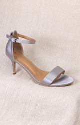Cassie Heels - Antique Silver
