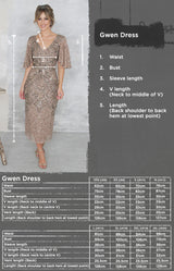 Gwen Dress - Antique Gold