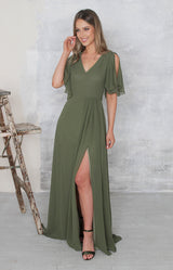 Adeline Gown - Olive
