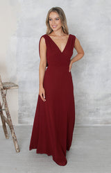 Marissa Gown - Burgundy