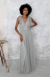 Danya Tulle Gown - Sage Green