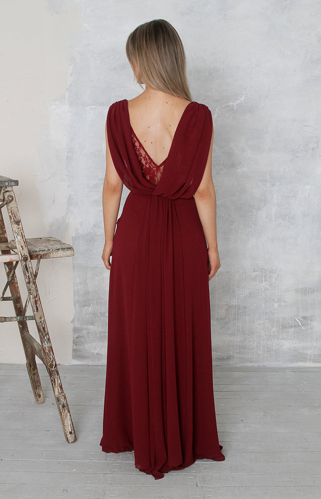 Marissa Gown - Burgundy