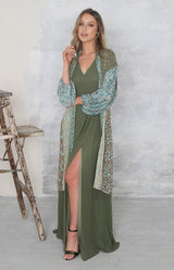 Adeline Gown - Olive