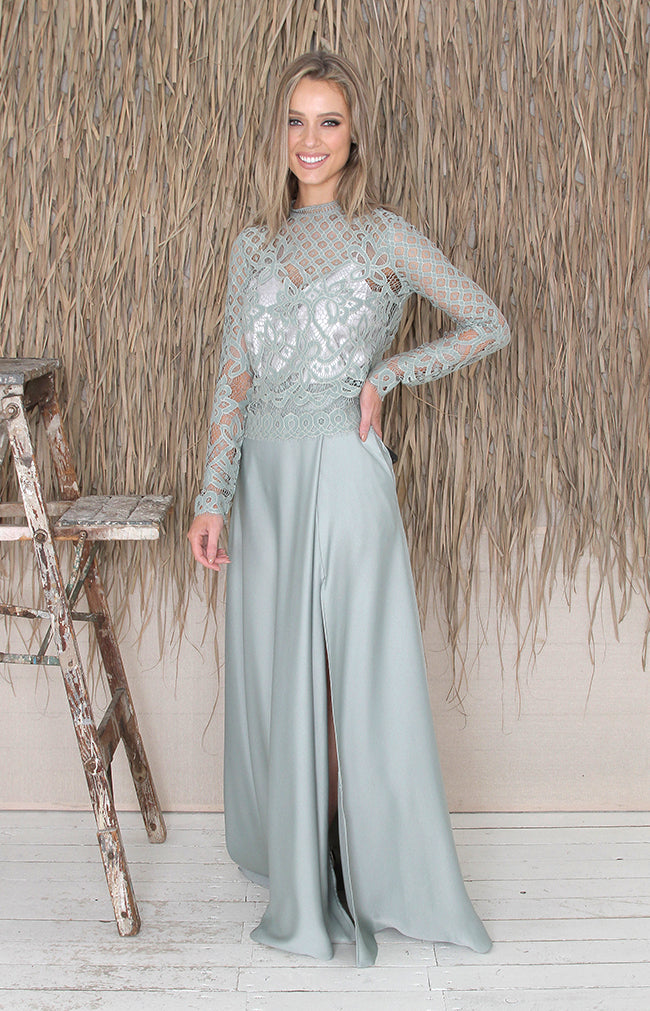 Siofra Top - Sage Green