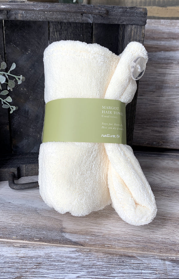 Hair Towel - Natural
