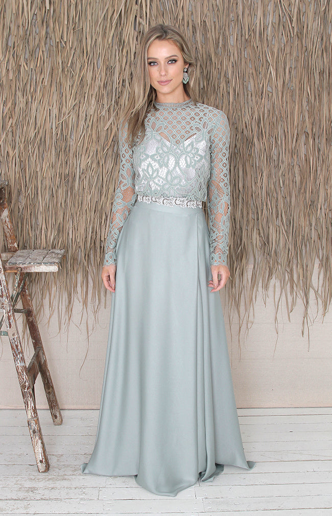 Siofra Top - Sage Green