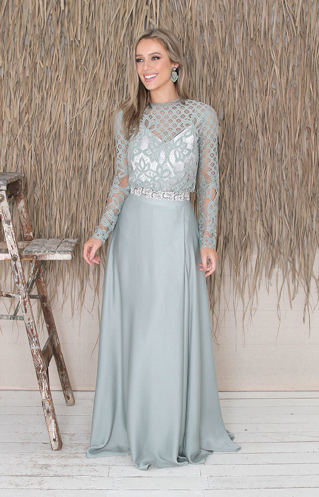 Siofra Top - Sage Green