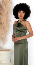 Lopez Gown - Olive