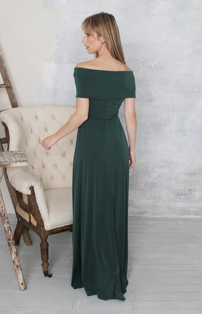 Yvette Gown - Forest Green