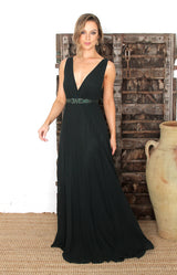 Ayla Gown - Forest Green