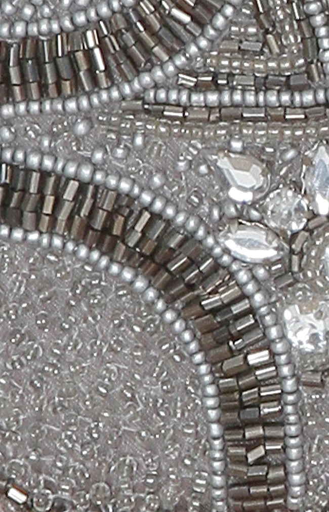 Maya Handbag - Pewter/Light Silver