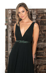 Ayla Gown - Forest Green