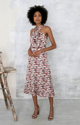 Juniper Printed Skirt - Rust