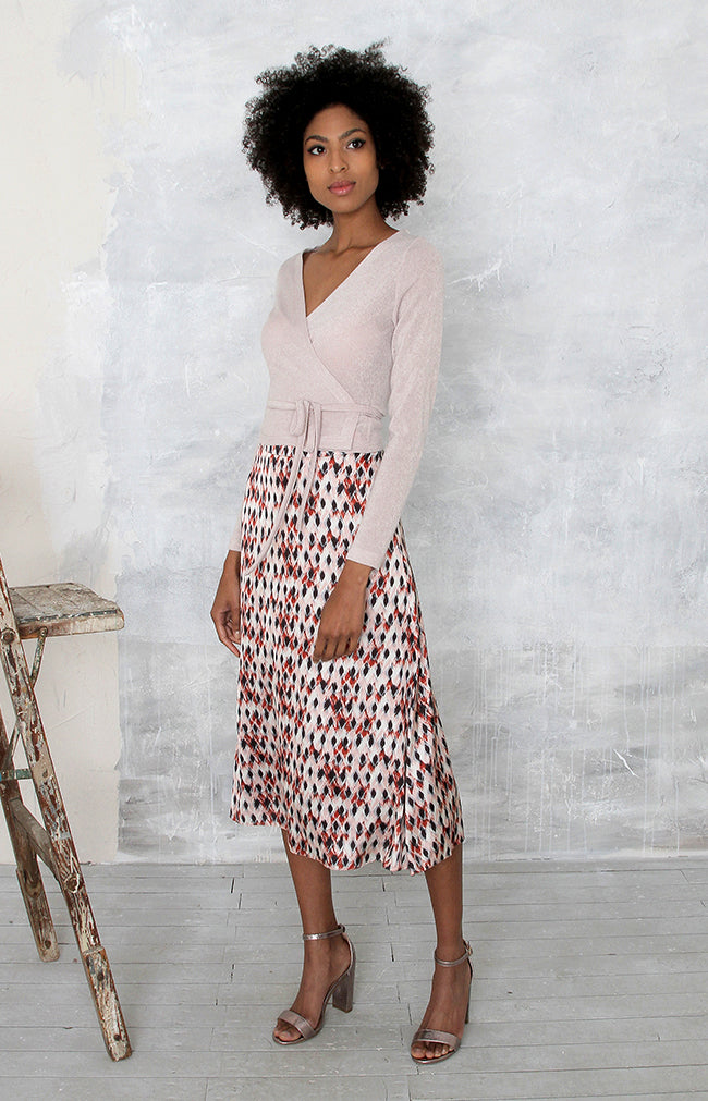 Juniper Printed Skirt - Rust