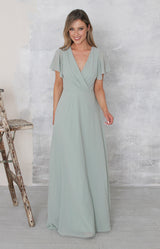 Meadow Gown - Sage 1222