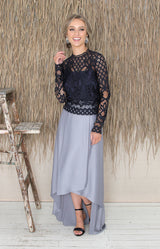 Siofra Top - Navy