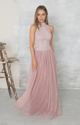 Phoebe Tulle Skirt - Dusty Rose