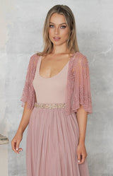 Phoebe Tulle Skirt - Dusty Rose