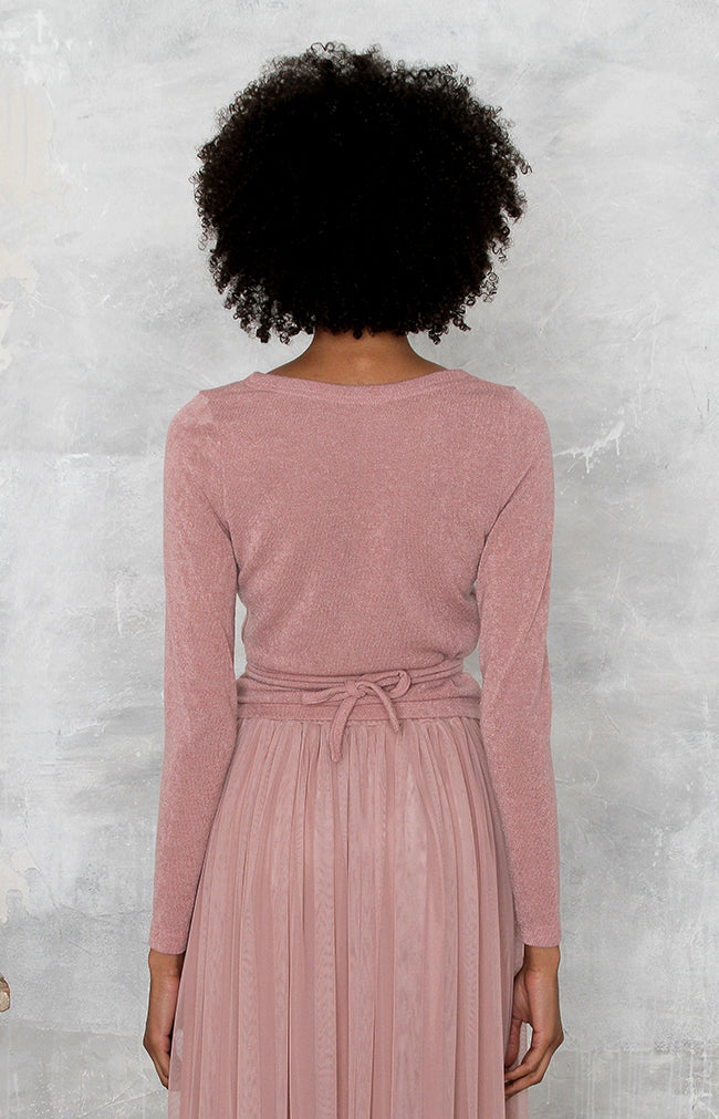 Cassia Top - Dusty Rose