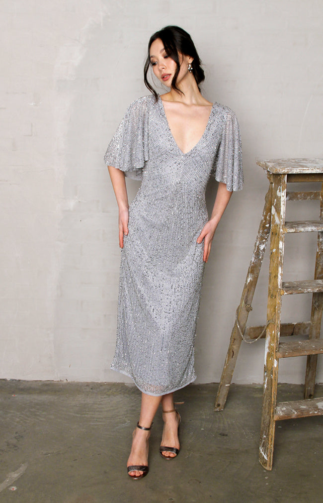Grace Dress - Silver