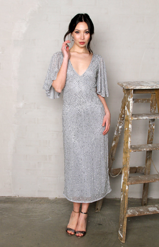 Grace Dress - Silver