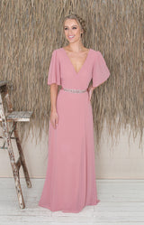 Maribel Gown - Dusty Rose