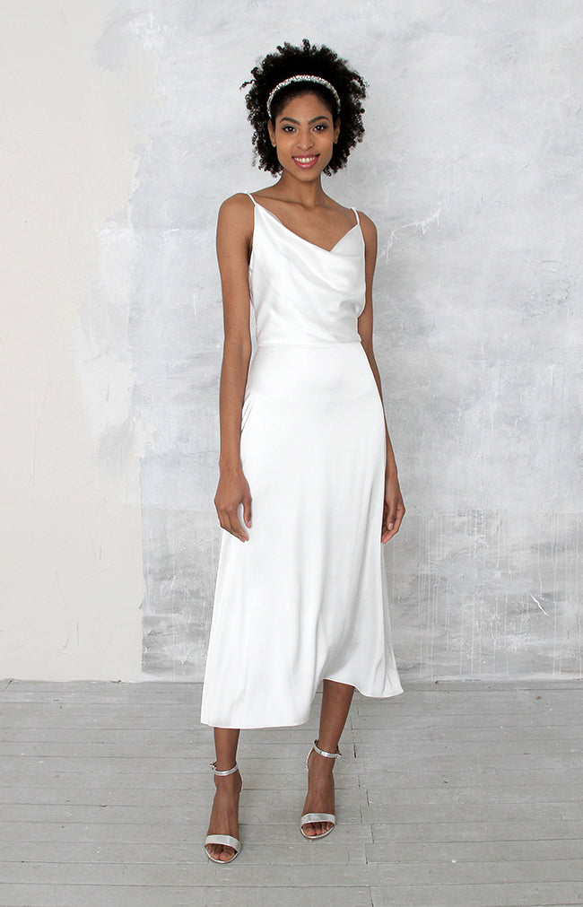 Alena Midi Dress - Ivory