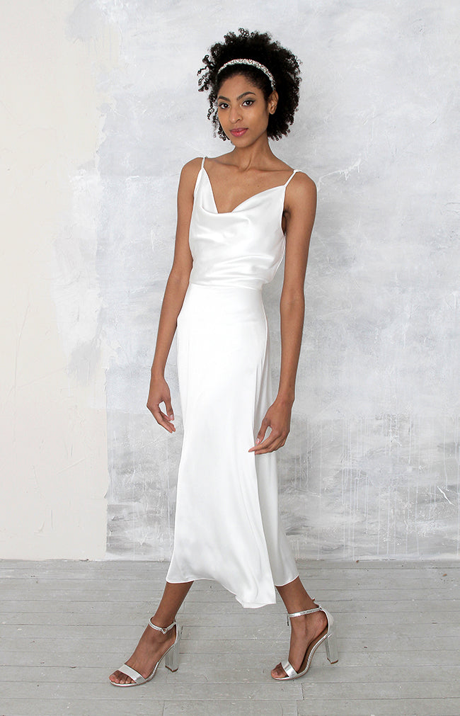 Alena Midi Dress - Ivory