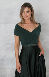 Arielle Top - Forest Green