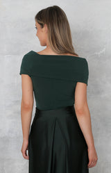 Arielle Top - Forest Green