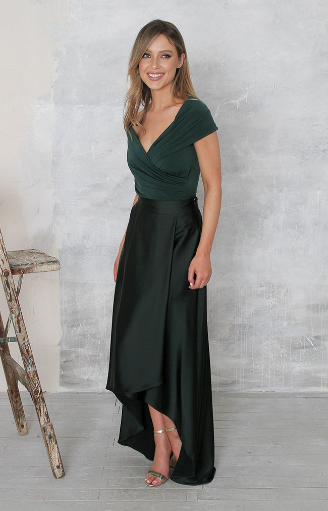Arielle Top - Forest Green
