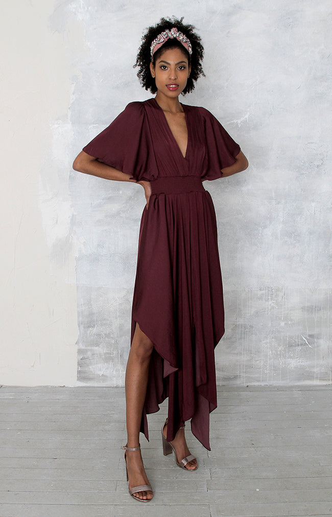 Etta Dress - Plum