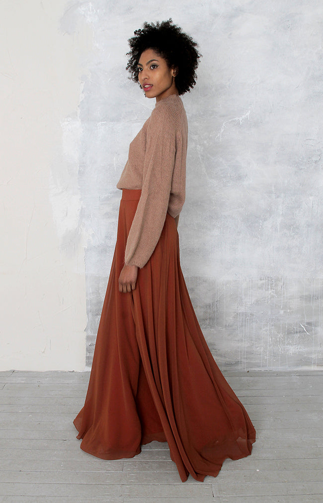 Cecilia Skirt - Rust