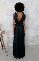 Danya Tulle Gown - Forest Green