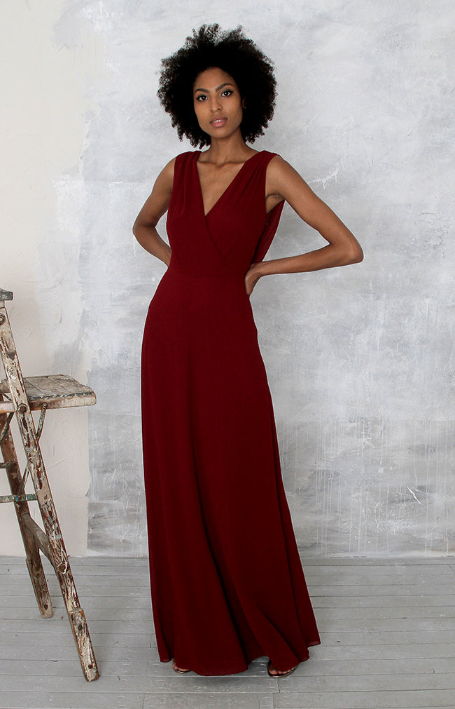 Marissa Gown - Burgundy
