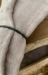 Antique Leaves Napkin Ring
