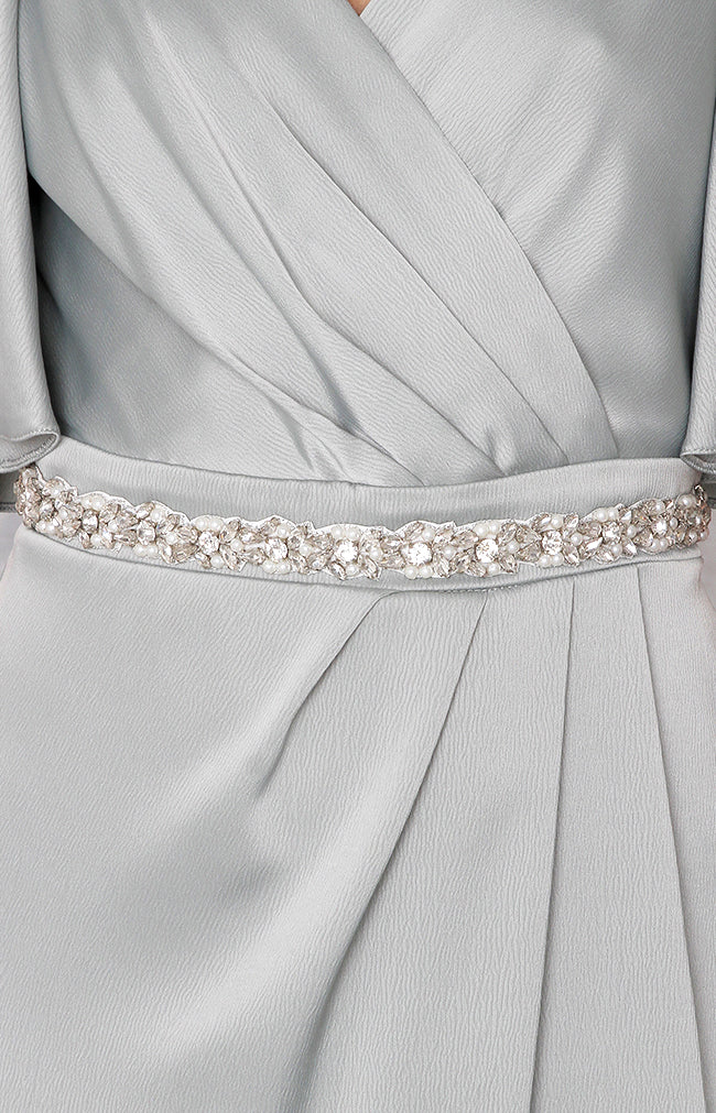 Dayton Beaded Belt - Ivory