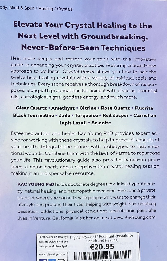 Crystal Power: 12 Essential Crystals for Health and Healing