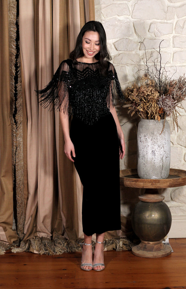 Laurel Cape - Black