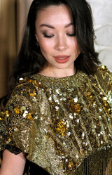 Annalise Cape - Gold