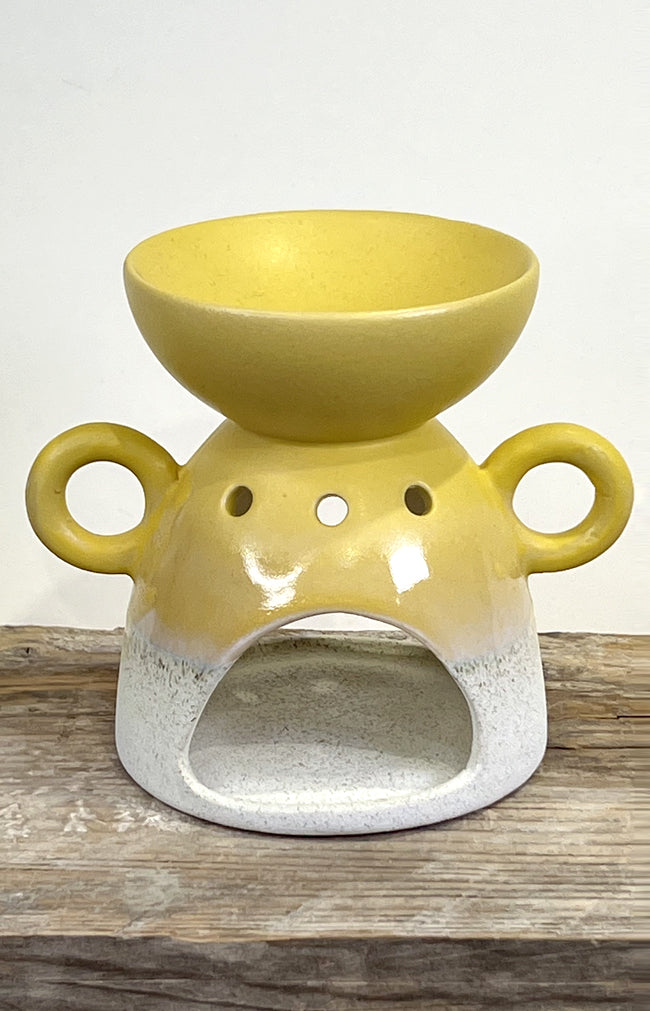 Mojave Glaze Oil Burner - Yellow