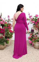 Rinna Gown - Berry