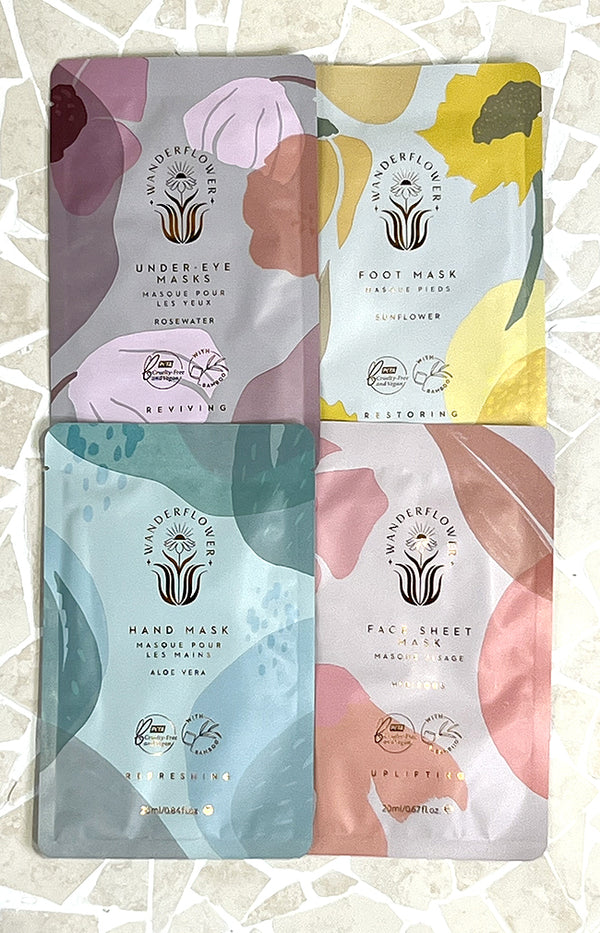 WanderFlower Sheet Mask Set